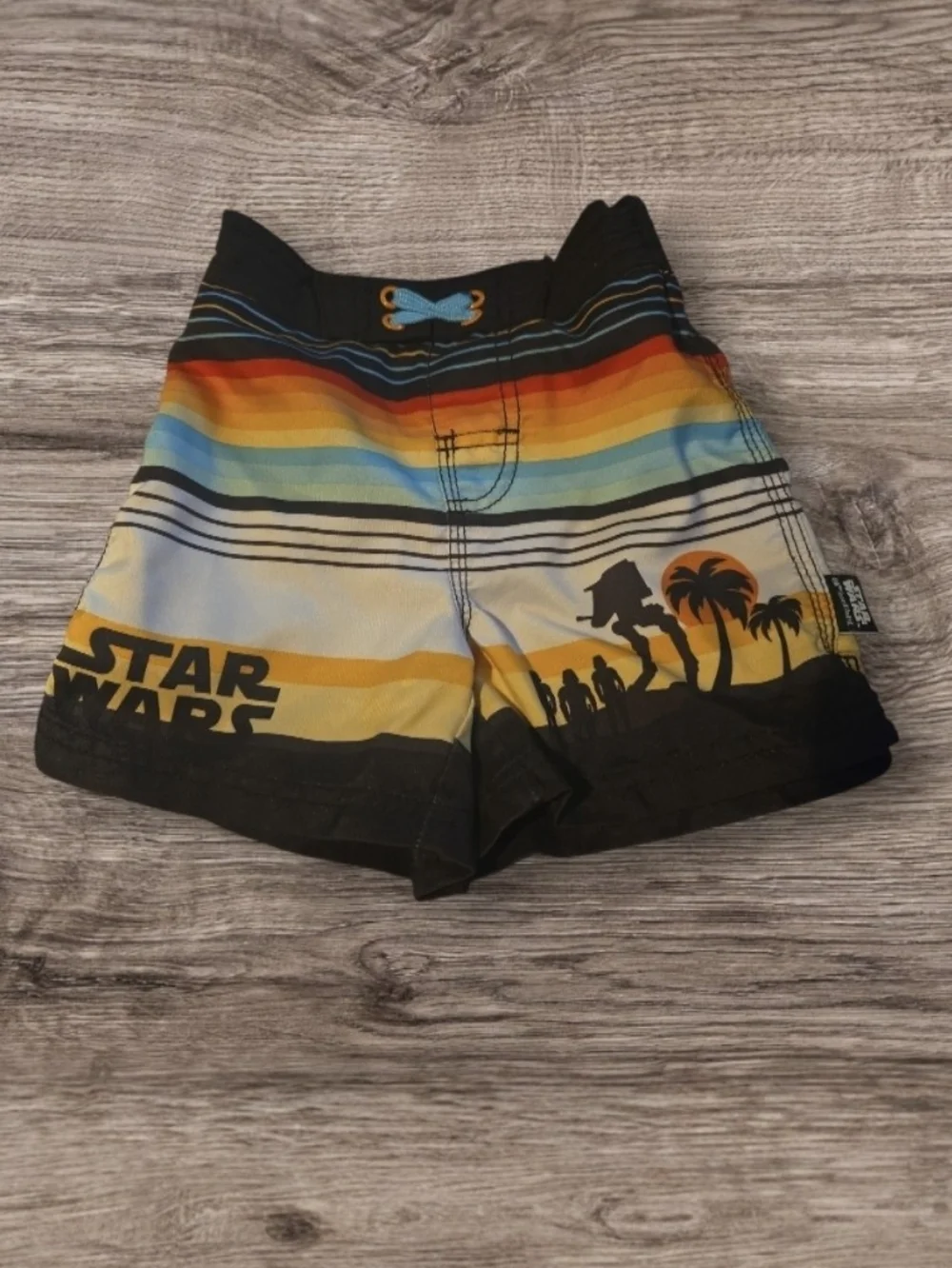 Disney Star Wars Swim Trunks-Size 3T EUC